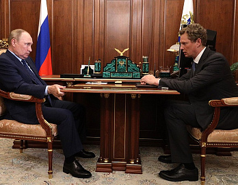 Владимир Путин провёл рабочую встречу с руководителем Федеральной налоговой службы Даниилом Егоровым.